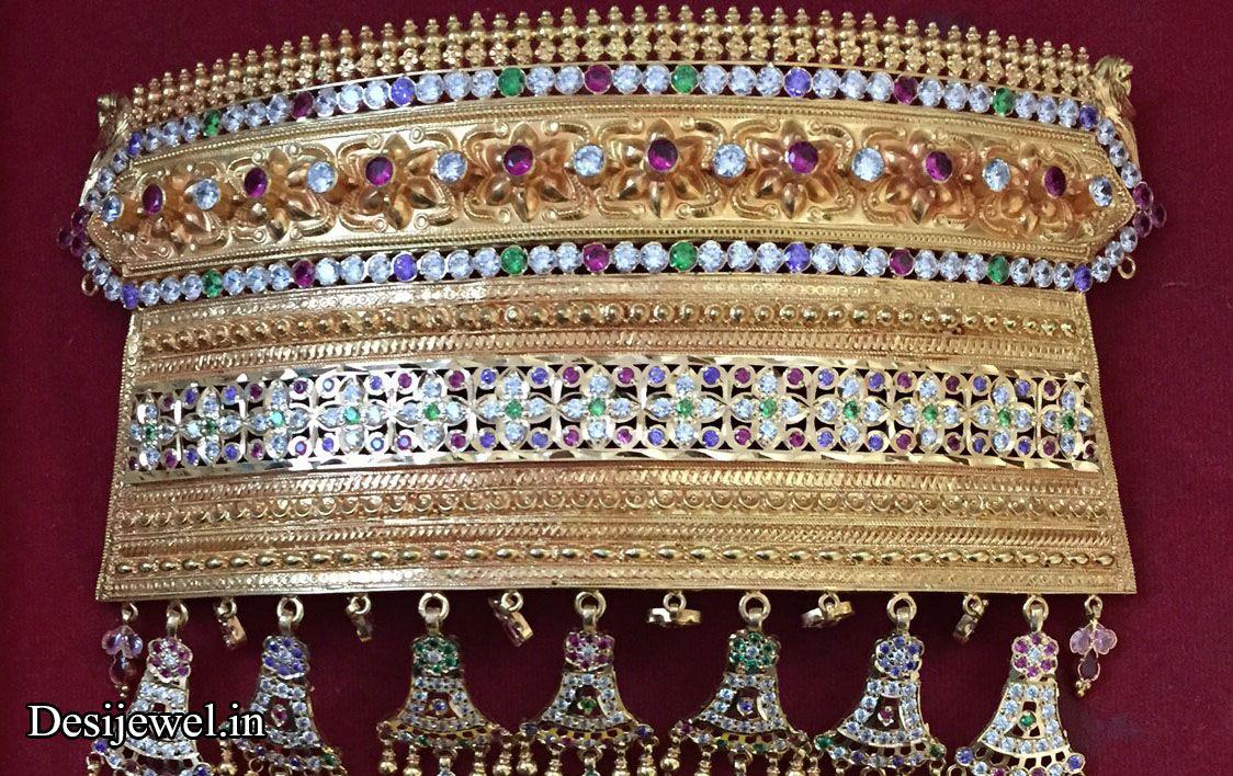 New and Latest Design of Rajasthani desi gold rajputi aad 