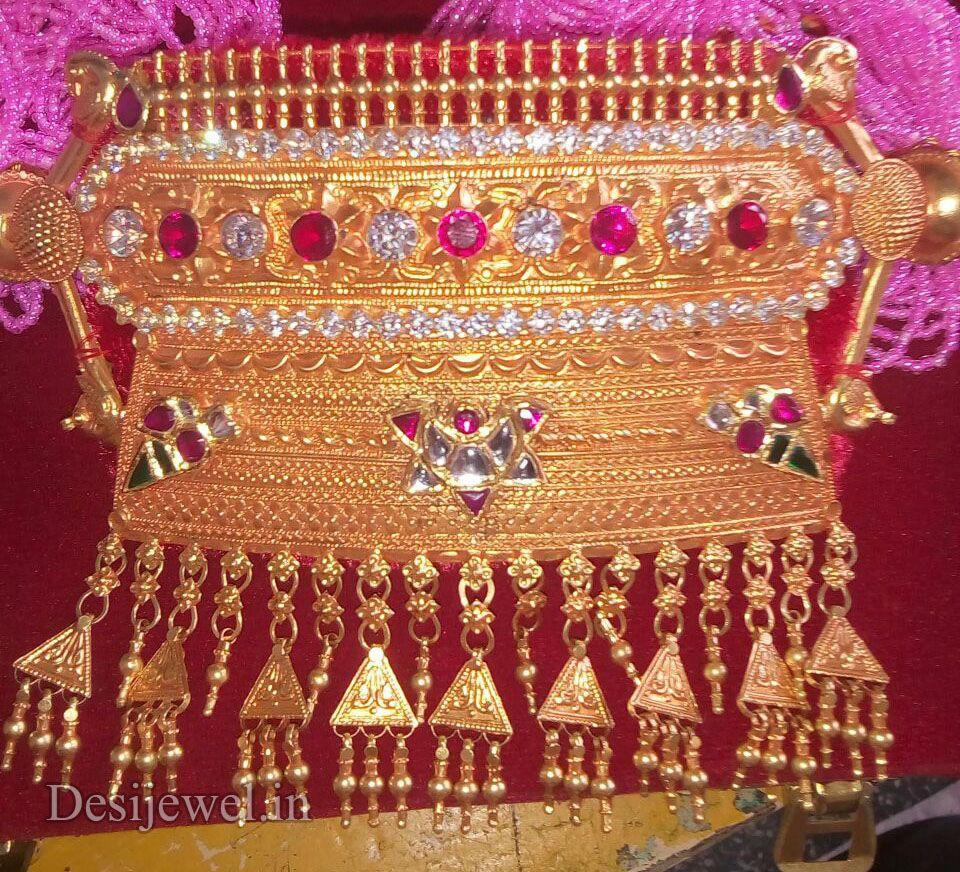 New and Latest Design of Rajasthani desi gold rajputi aad 