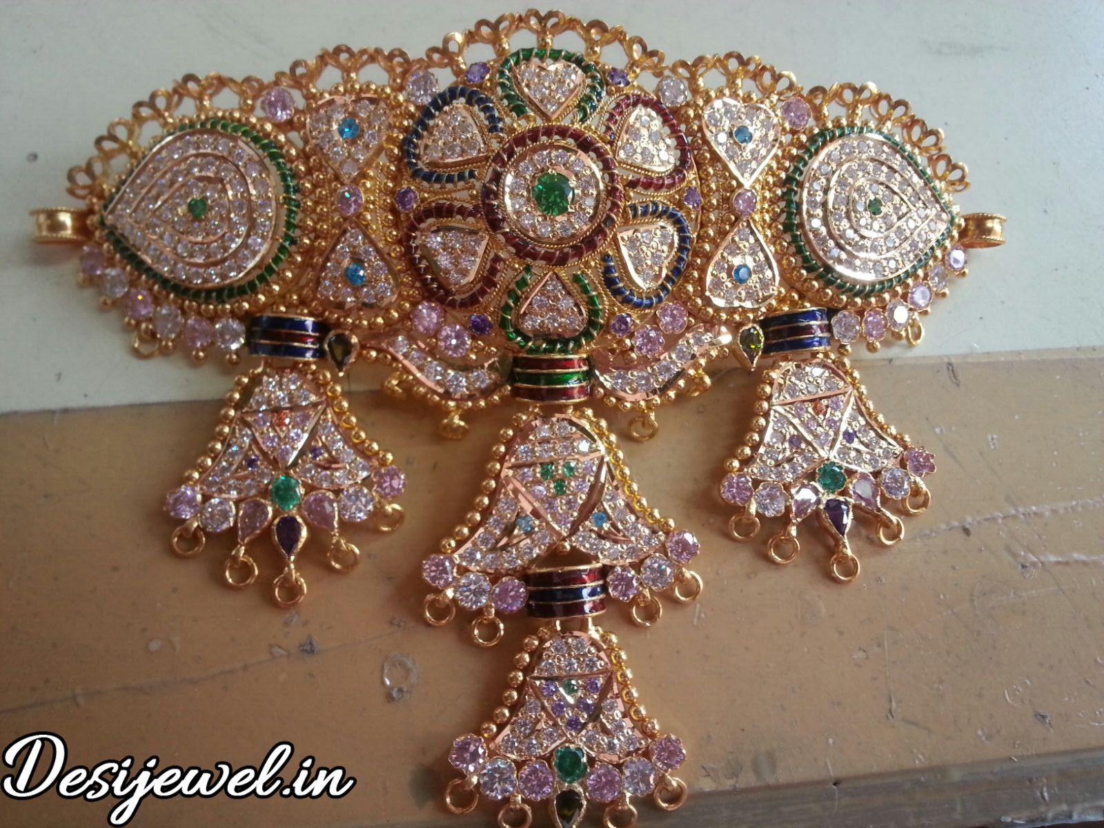 New and Latest Design of Rajasthani Desi gold Gala-Aad 