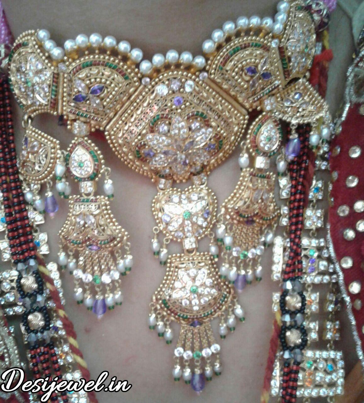 New and Latest Design of Rajasthani Desi gold Gala-Aad 
