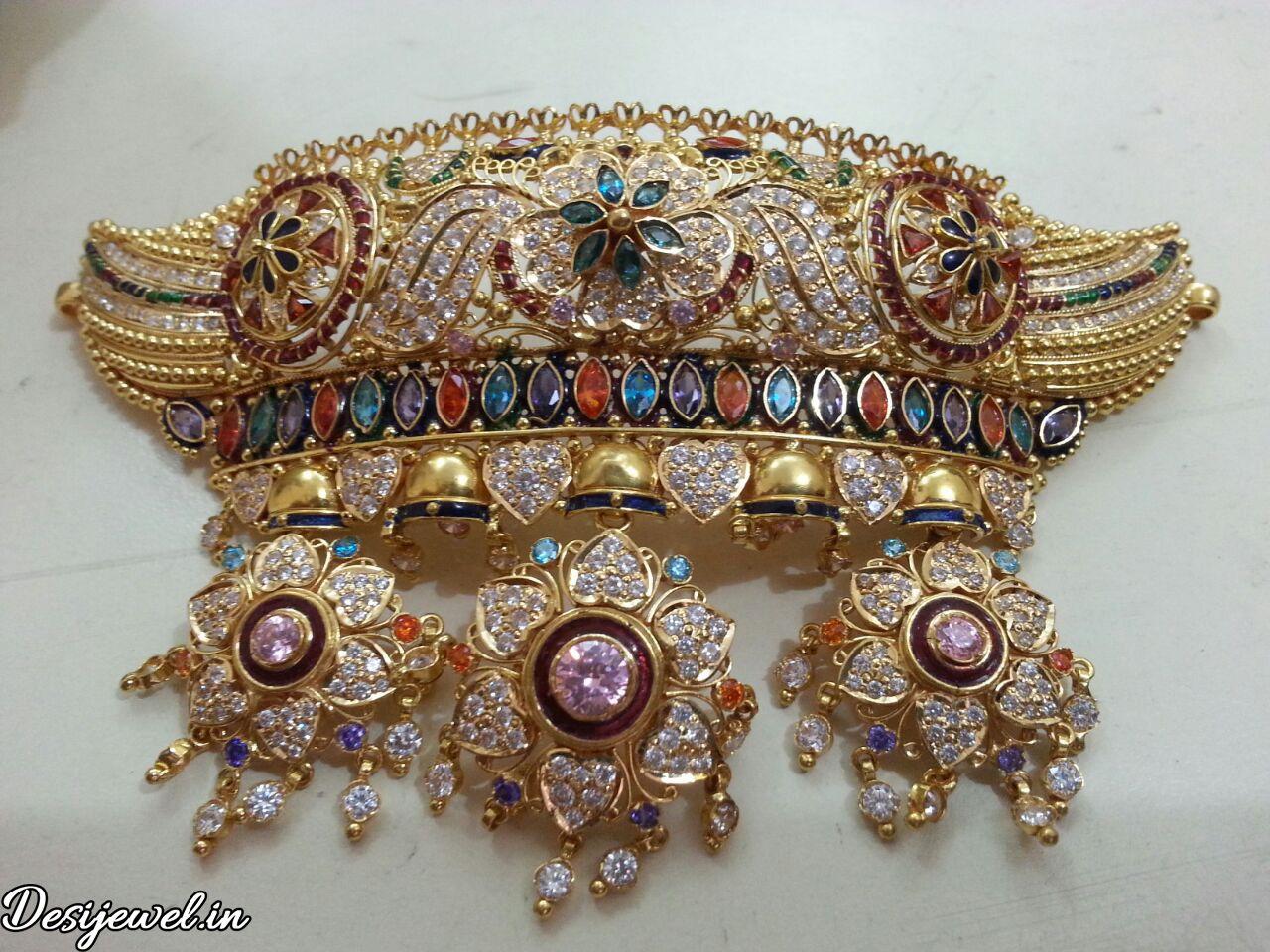 New and Latest Design of Rajasthani Desi gold Gala-Aad 