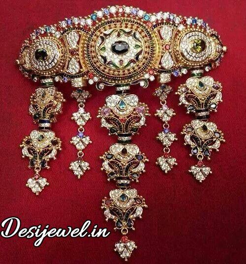 New and Latest Design of Rajasthani Desi gold Gala-Aad 