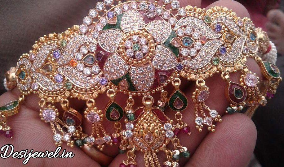 New and Latest Design of Rajasthani Desi gold Gala-Aad 