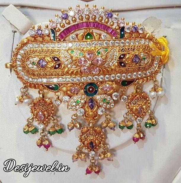 New and Latest Design of Rajasthani Desi gold Gala-Aad 