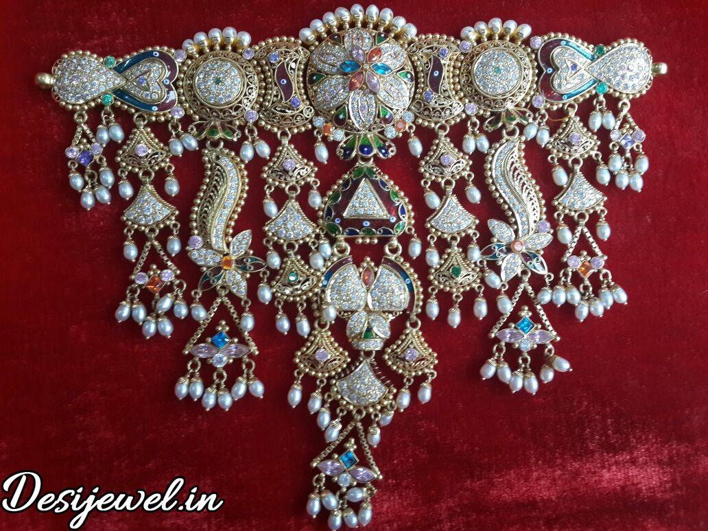 New and Latest Design of Rajasthani Desi gold Gala-Aad 