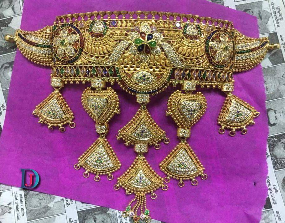 New and Latest Design of Rajasthani Desi gold Gala-Aad 