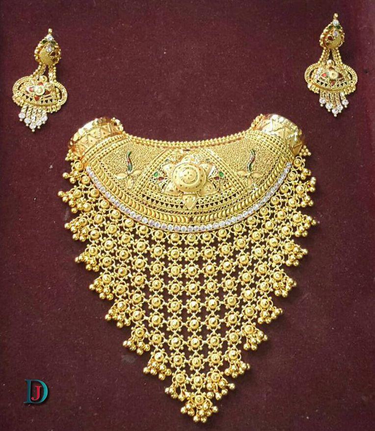 New and Latest Design of Rajasthani Desi gold Gala-Aad 