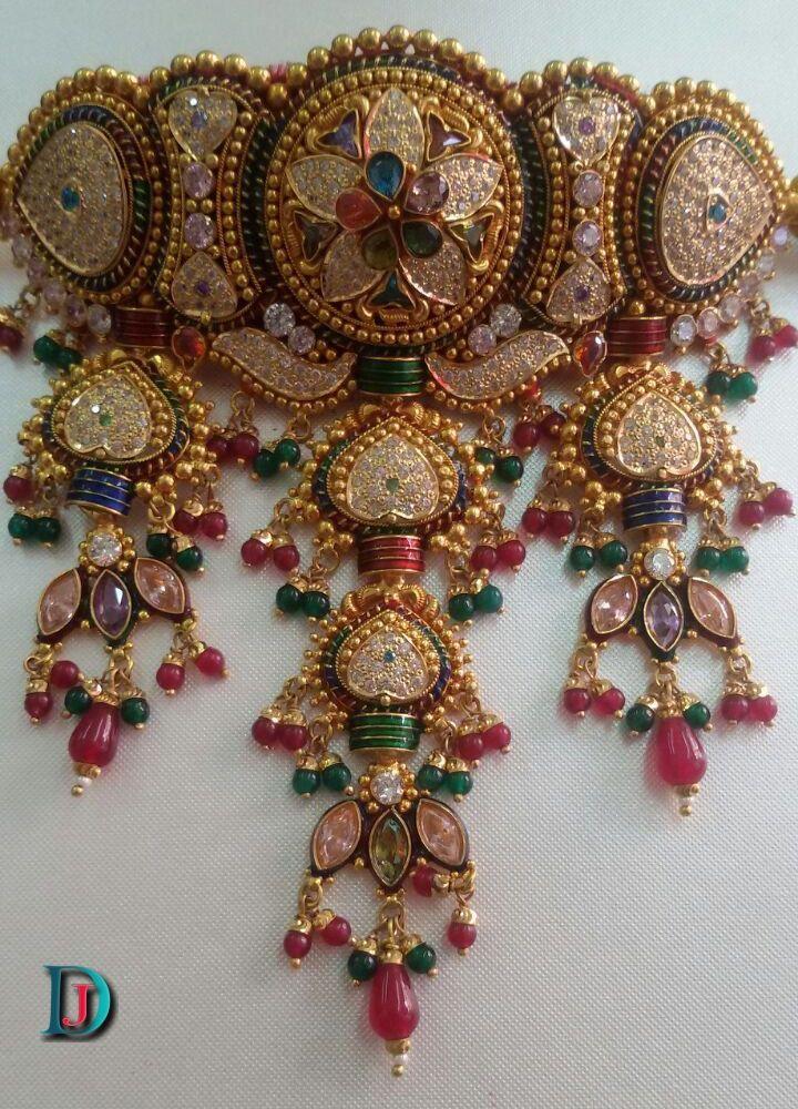 New and Latest Design of Rajasthani Desi gold Gala-Aad 