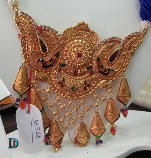 New and Latest Design of Rajasthani Desi gold Gala-Aad 