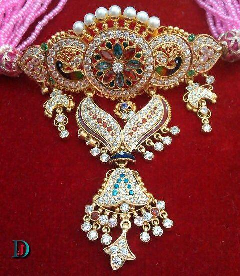 New and Latest Design of Rajasthani Desi gold Gala-Aad 
