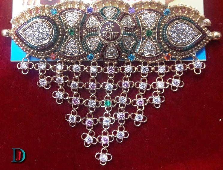 New and Latest Design of Rajasthani Desi gold Gala-Aad 
