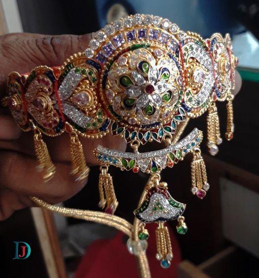 New and Latest Design of Rajasthani Desi gold Gala-Aad 