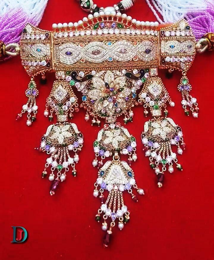 New and Latest Design of Rajasthani Desi gold Gala-Aad 