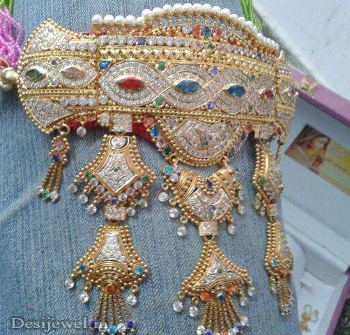 New and Latest Design of Rajasthani Desi gold Gala-Aad 