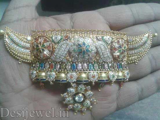 New and Latest Design of Rajasthani Desi gold Gala-Aad 