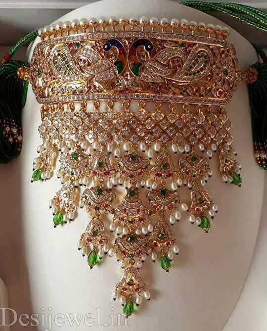 New and Latest Design of Rajasthani Desi gold Gala-Aad 