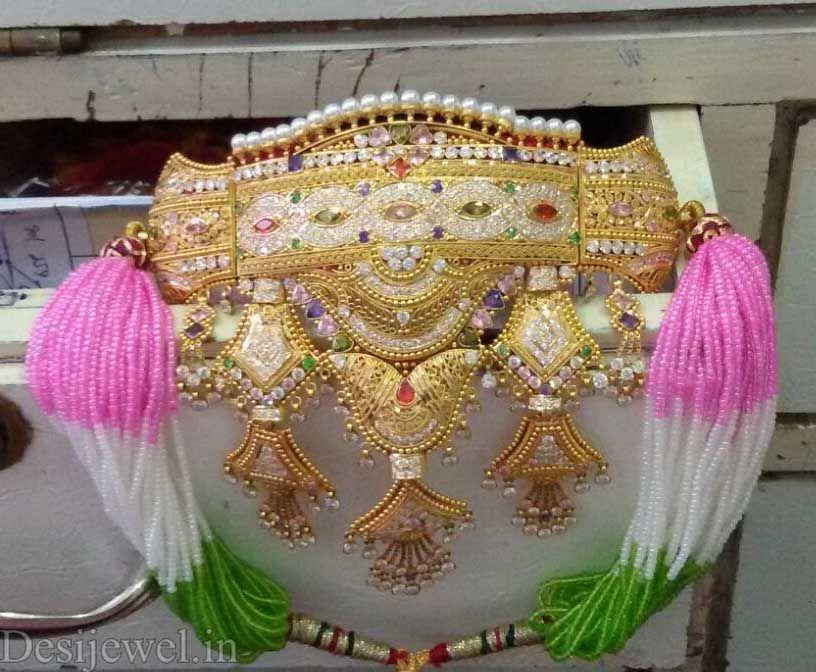 New and Latest Design of Rajasthani Desi gold Gala-Aad 