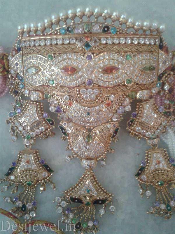 New and Latest Design of Rajasthani Desi gold Gala-Aad 