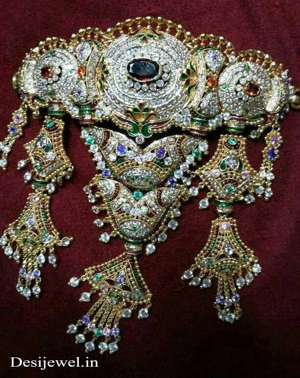 New and Latest Design of Rajasthani Desi gold Gala-Aad 