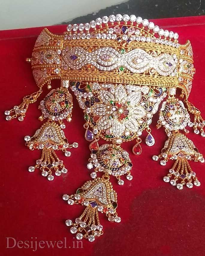 New and Latest Design of Rajasthani Desi gold Gala-Aad 