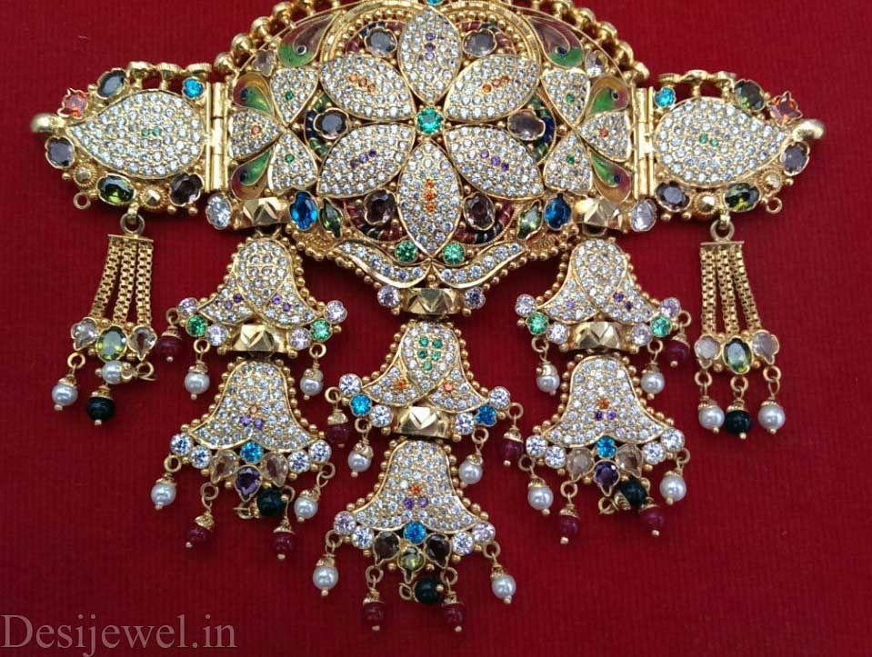 New and Latest Design of Rajasthani Desi gold Gala-Aad 