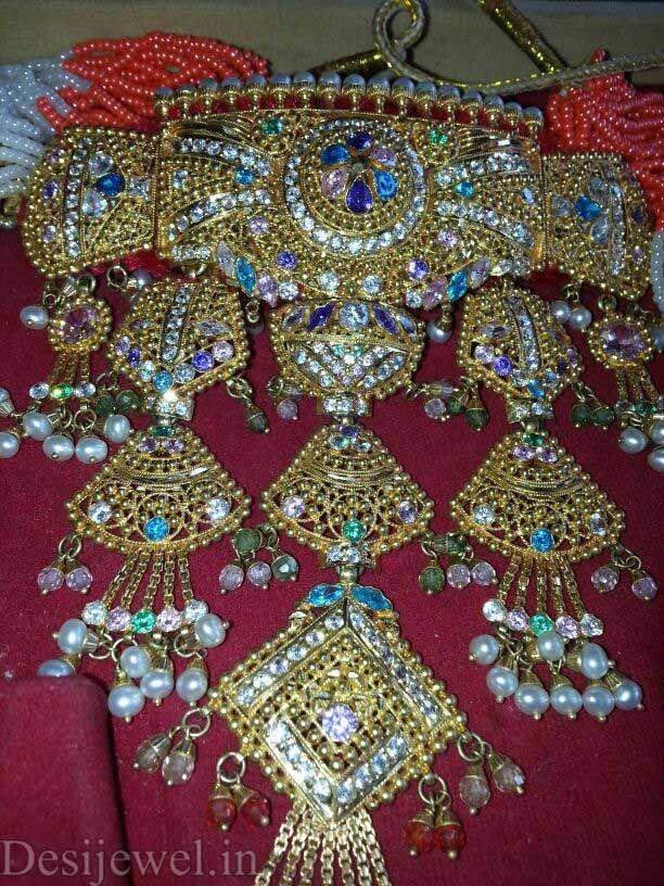 New and Latest Design of Rajasthani Desi gold Gala-Aad 