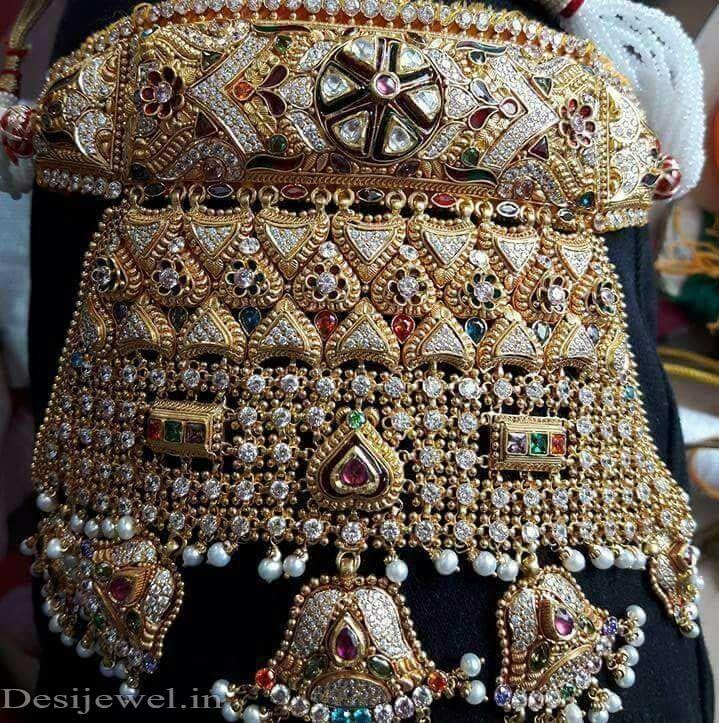 New and Latest Design of Rajasthani Desi gold Gala-Aad 