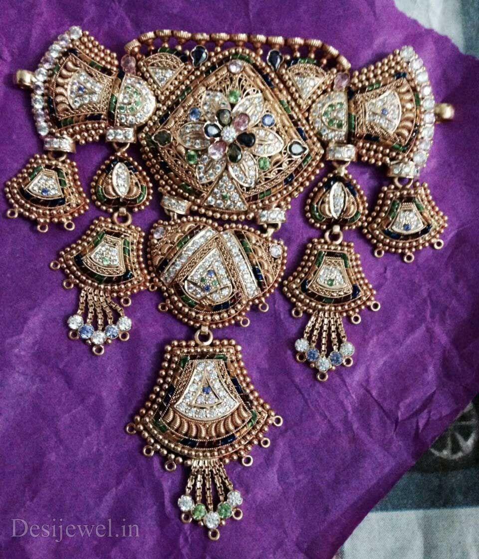 New and Latest Design of Rajasthani Desi gold Gala-Aad 
