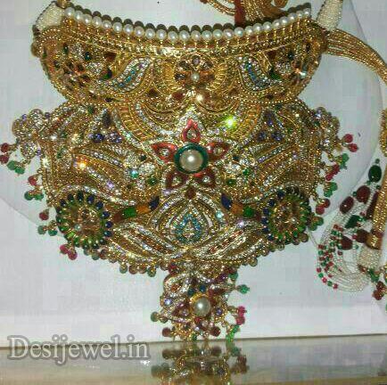 New and Latest Design of Rajasthani Desi gold Gala-Aad 