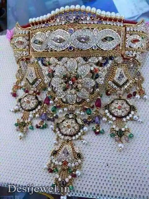 New and Latest Design of Rajasthani Desi gold Gala-Aad 
