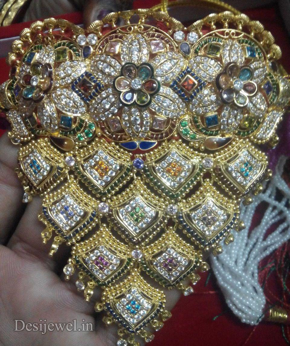 New and Latest Design of Rajasthani Desi gold Gala-Aad 