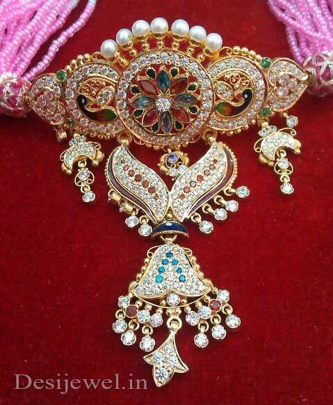 New and Latest Design of Rajasthani Desi gold Gala-Aad 