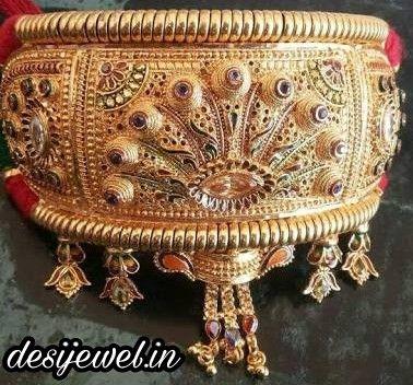 New and Latest Design of Rajasthani fancy gold hath-baajubandh 