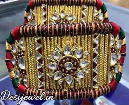 New and Latest Design of Rajasthani fancy gold hath-baajubandh 