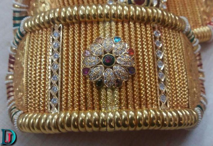 New and Latest Design of Rajasthani fancy gold hath-baajubandh 