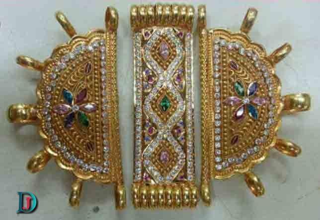 New and Latest Design of Rajasthani fancy gold hath-baajubandh 