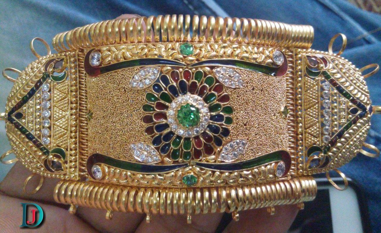 New and Latest Design of Rajasthani fancy gold hath-baajubandh 