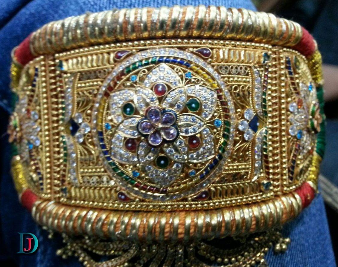 New and Latest Design of Rajasthani fancy gold hath-baajubandh 