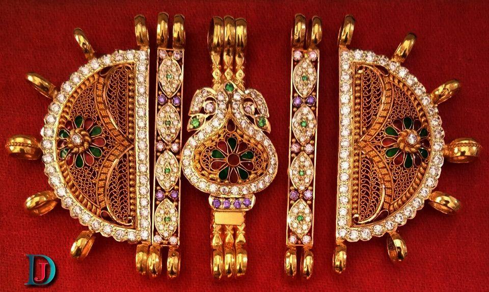 New and Latest Design of Rajasthani fancy gold hath-baajubandh 