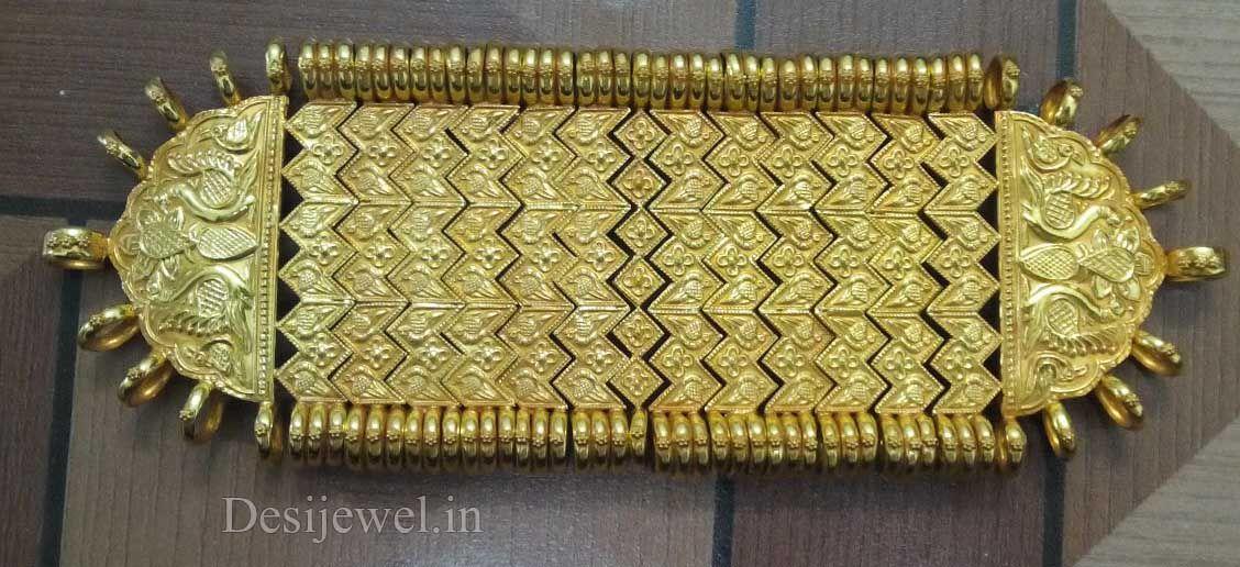 New and Latest Design of Rajasthani fancy gold hath-baajubandh 