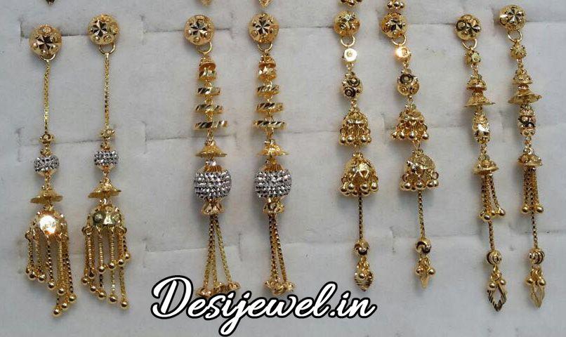 New and Latest Design of Rajasthani desi fancy gold Bala/Kaan-pata 
