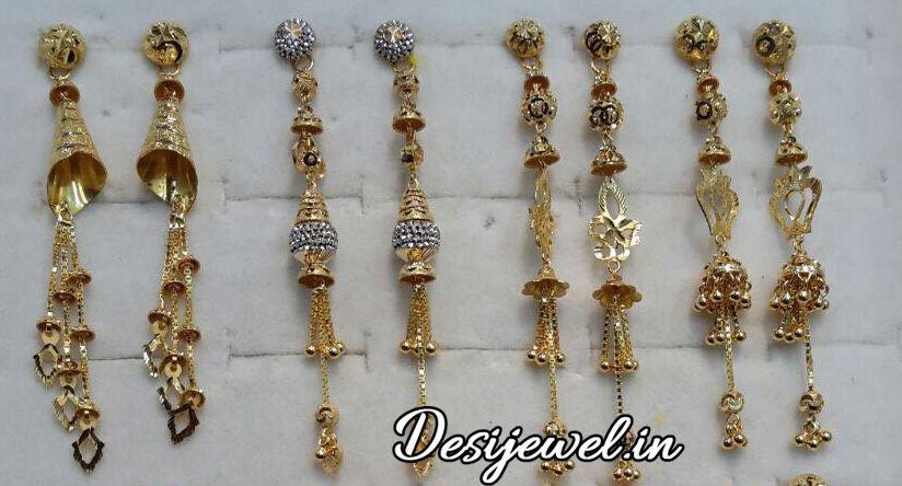 New and Latest Design of Rajasthani desi fancy gold Bala/Kaan-pata 