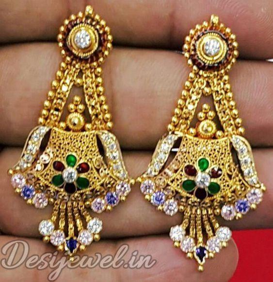 New and Latest Design of Rajasthani desi fancy gold Bala/Kaan-pata 