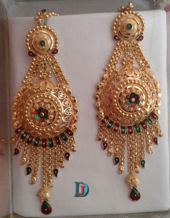 New and Latest Design of Rajasthani desi fancy gold Bala/Kaan-pata 