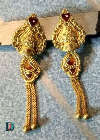 New and Latest Design of Rajasthani desi fancy gold Bala/Kaan-pata 