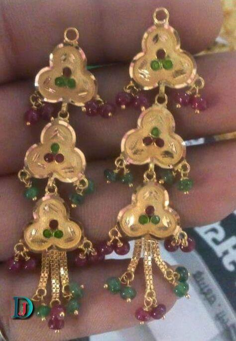 New and Latest Design of Rajasthani desi fancy gold Bala/Kaan-pata 