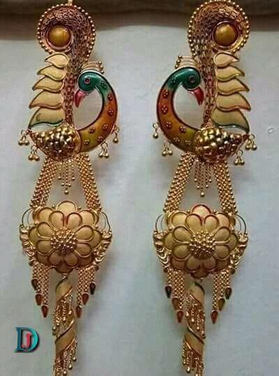 New and Latest Design of Rajasthani desi fancy gold Bala/Kaan-pata 