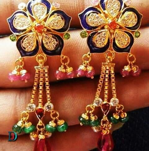 New and Latest Design of Rajasthani desi fancy gold Bala/Kaan-pata 