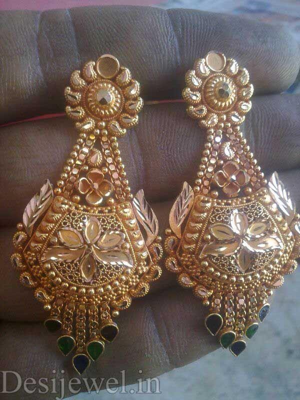 New and Latest Design of Rajasthani desi fancy gold Bala/Kaan-pata 
