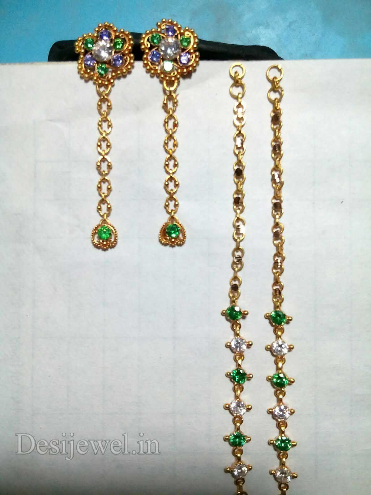 New and Latest Design of Rajasthani desi fancy gold Bala/Kaan-pata 